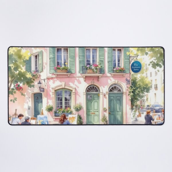 Item preview, The Pink House (Montmartre) designed and sold by jefboutique6150.