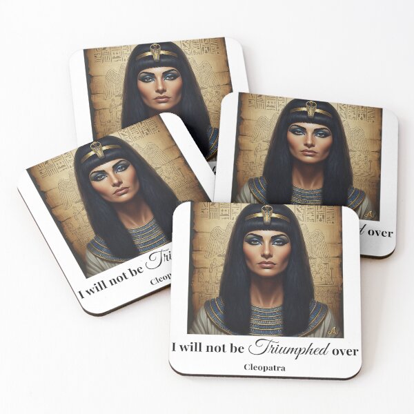 Item preview, Scholarly Queen - Cleopatra VII | Historical Art, Egypt, and Female Power - English designed and sold by imprAsiones.