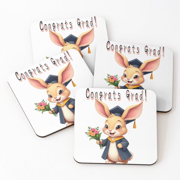 Item preview, Congrats Grad Bunny designed and sold by MigWhimsy.