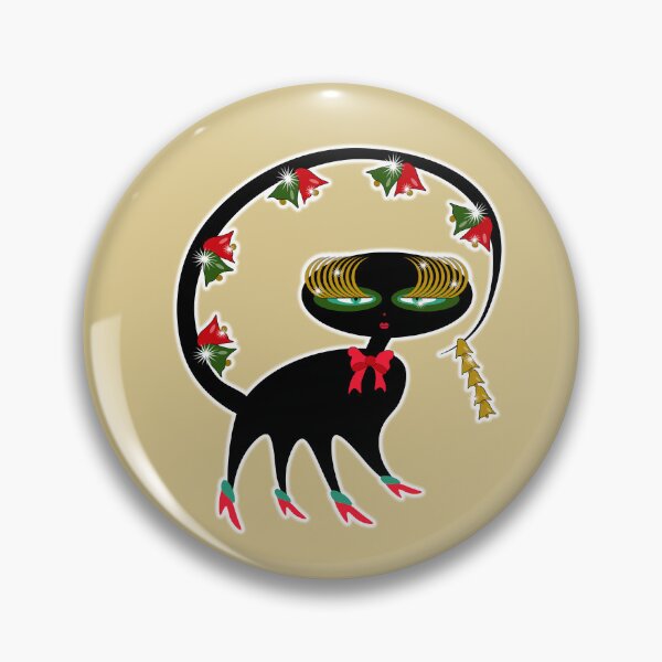 Item preview, Kitty Wearing Christmas Bells designed and sold by WandaRichards.
