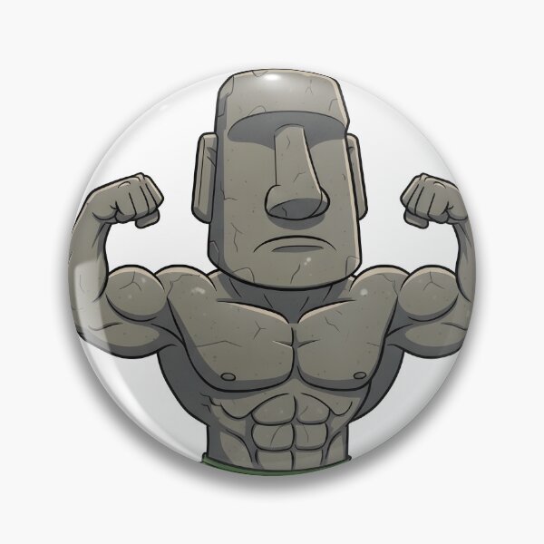 Item preview, Moai Strenght designed and sold by Stoic-Shop.