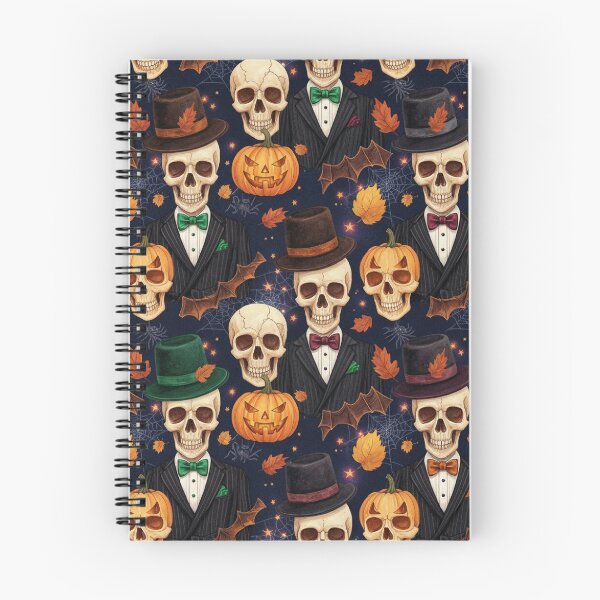 Item preview, Dapper Skull Gentleman Halloween Art designed and sold by designwiss.