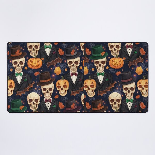 Item preview, Dapper Skull Gentleman Halloween Art designed and sold by designwiss.