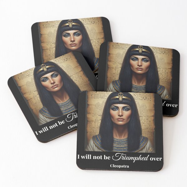 Item preview, Learned Queen - Cleopatra VII | Historical Art - English - Dark designed and sold by imprAsiones.