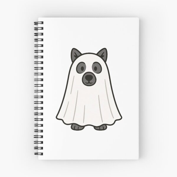 Item preview, Ghost Wolf – Playful Halloween Animal Design designed and sold by Confuzz1ed.