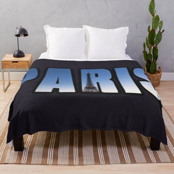 Item preview, Paris Typography Wall Art – Modern Eiffel Tower Cityscape Design designed and sold by Syrupulse.