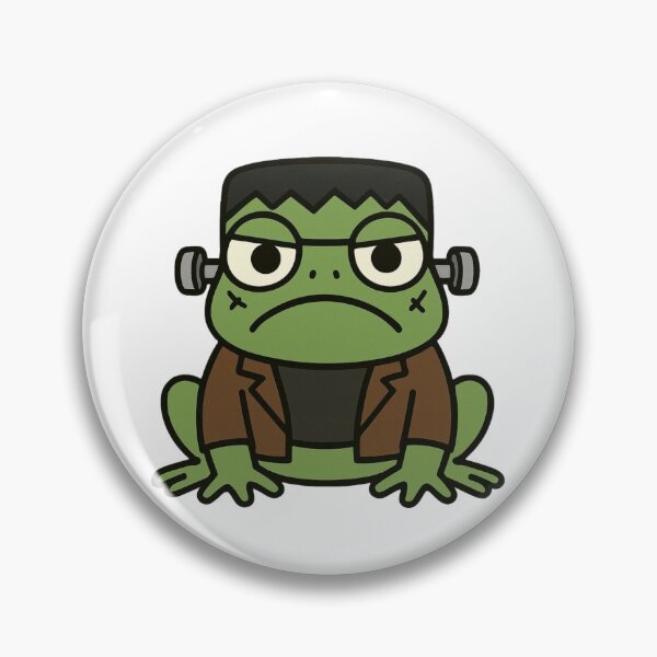 Item preview, Frankenstein Frog – Funny Monster Halloween Design designed and sold by Confuzz1ed.