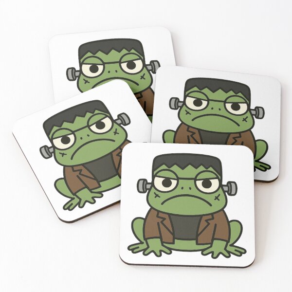 Item preview, Frankenstein Frog – Funny Monster Halloween Design designed and sold by Confuzz1ed.