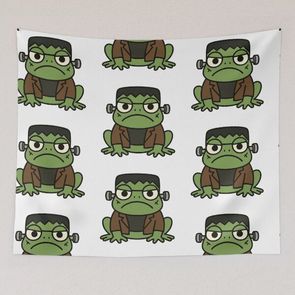 Item preview, Frankenstein Frog – Funny Monster Halloween Design designed and sold by Confuzz1ed.
