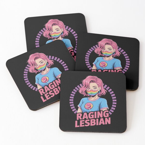Item preview, Raging Lesbian  designed and sold by BeetleMalon.