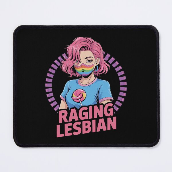 Item preview, Raging Lesbian  designed and sold by BeetleMalon.