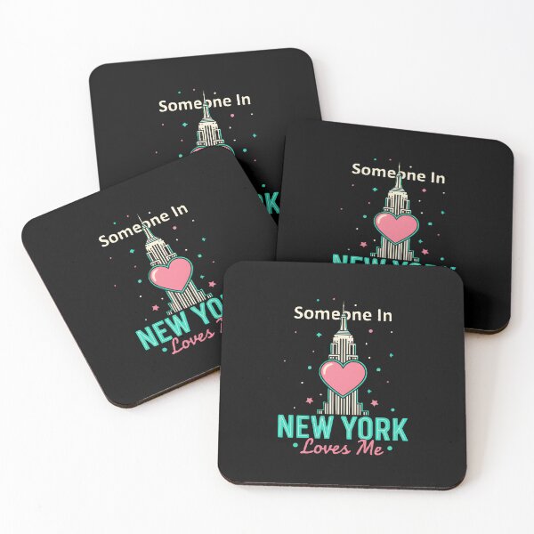 Item preview, Someone In New York Loves Me - Romantic NYC Landmark Design designed and sold by DMNindustries.