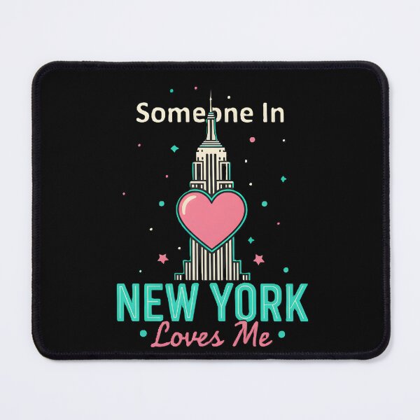 Item preview, Someone In New York Loves Me - Romantic NYC Landmark Design designed and sold by DMNindustries.