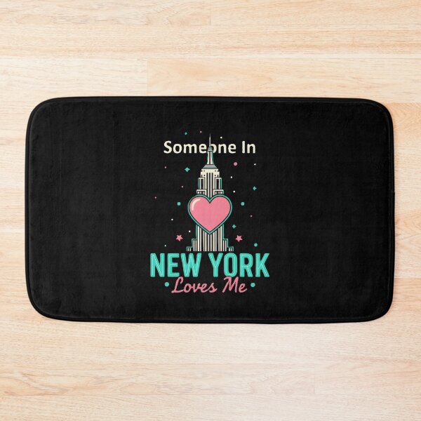 Item preview, Someone In New York Loves Me - Romantic NYC Landmark Design designed and sold by DMNindustries.