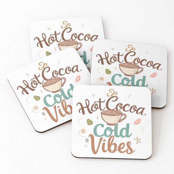 Item preview, Hot Cocoa Cold Vibes. Cozy Winter Christmas Mug & Holiday Vibes Design designed and sold by Aarvya Fashion Club ( A.F.C ).