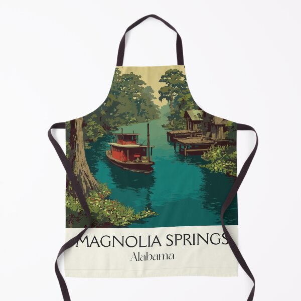 Item preview, Magnolia Springs Alabama River Art Print designed and sold by TuncGK.