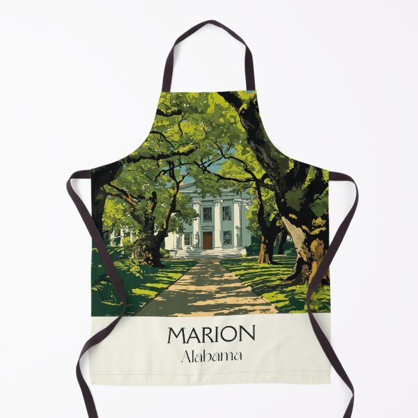 Item preview, Marion Alabama Historic College Art Print designed and sold by TuncGK.