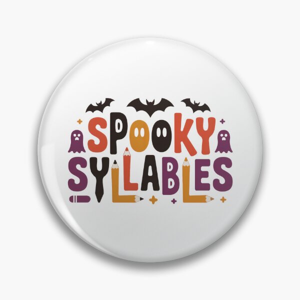 Item preview, Teach But Make It Spooky – Spooky Syllables Teacher Shirt designed and sold by WSPrintCrafter.