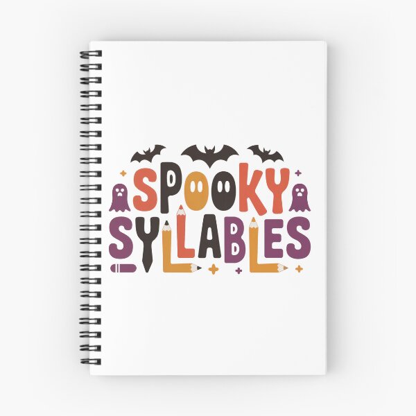 Item preview, Teach But Make It Spooky – Spooky Syllables Teacher Shirt designed and sold by WSPrintCrafter.