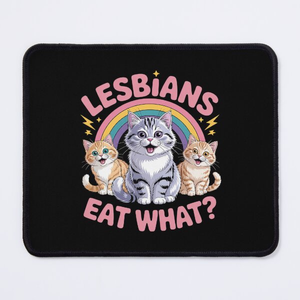 Item preview, Lgbt Eat What Cat Lesbian Pride Month Equal Rights designed and sold by BeetleMalon.