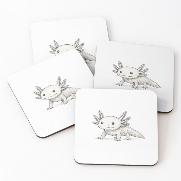 Item preview, axolotl designed and sold by MargLandmeter.