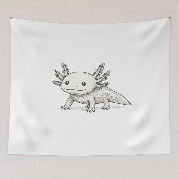 Item preview, axolotl designed and sold by MargLandmeter.