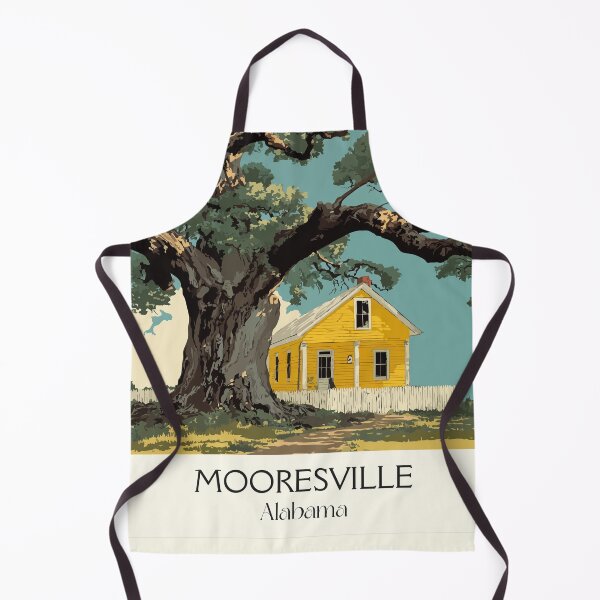 Item preview, Mooresville Alabama Historic Town Art Print designed and sold by TuncGK.