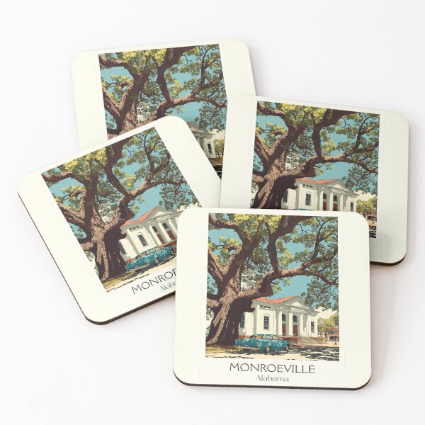 Item preview, Monroeville Alabama Historic Courthouse Art Print designed and sold by TuncGK.