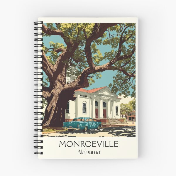 Item preview, Monroeville Alabama Historic Courthouse Art Print designed and sold by TuncGK.