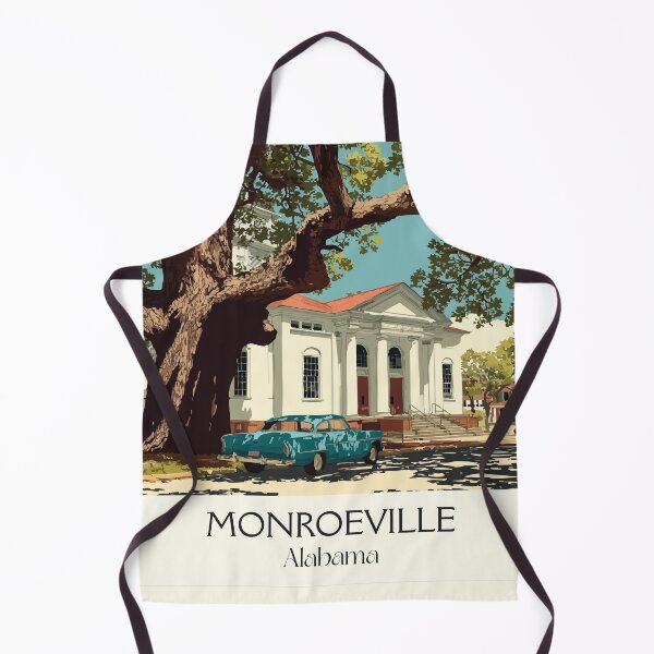 Item preview, Monroeville Alabama Historic Courthouse Art Print designed and sold by TuncGK.