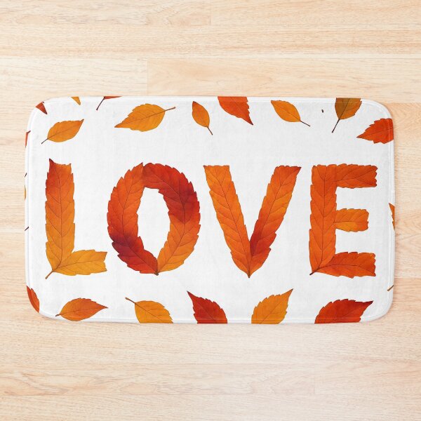 Item preview, outdoors, seasonal, autumn, fall leaves, love designed and sold by TrueArtVibes.
