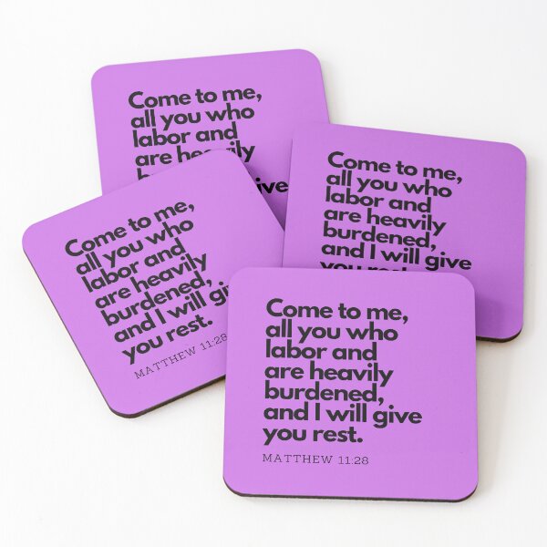 Item preview, Bible Quotes: Come to me all, Inspirational Quotes, Daily Quotes  designed and sold by Animals, Nature & Landscapes.