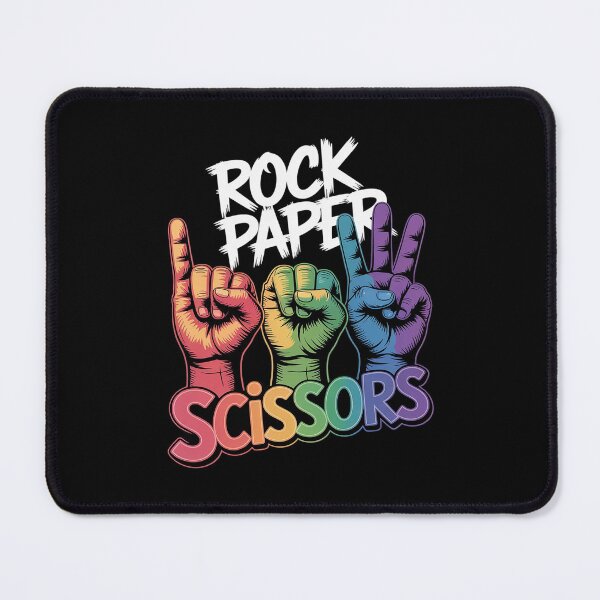 Item preview, Rock Paper Scissors Lesbian Pride Rainbow LGBT designed and sold by BeetleMalon.