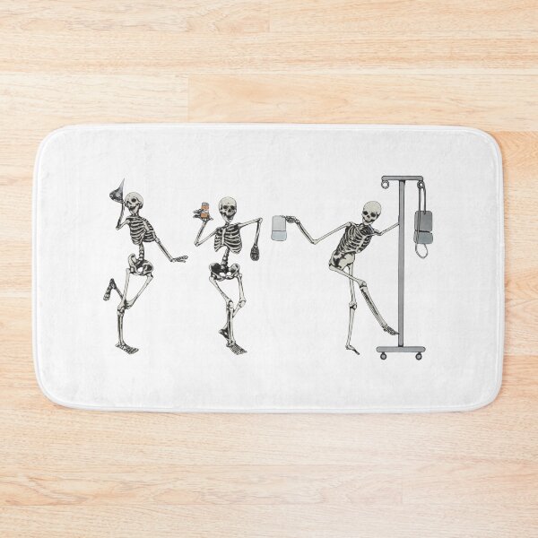 Item preview, Halloween Skeleton Nurse designed and sold by SnorkleSupply.