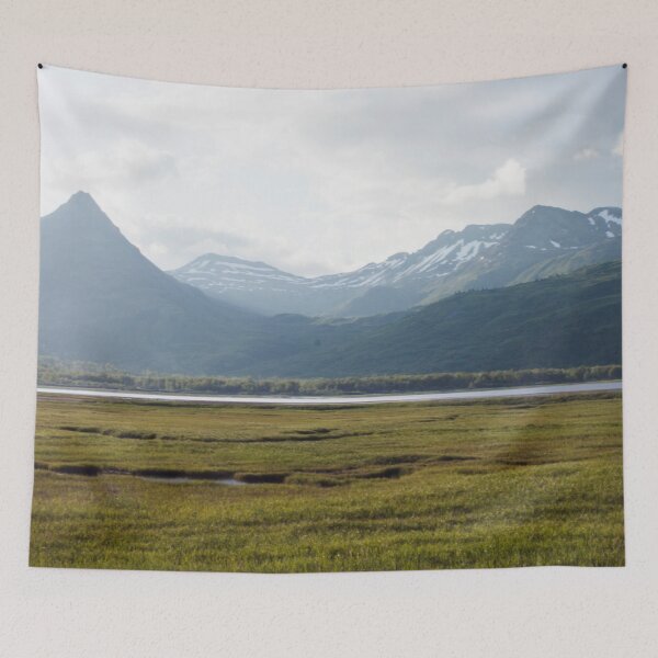 Item preview, Misty Mountain Sunset Photography Print designed and sold by griffingphoto.