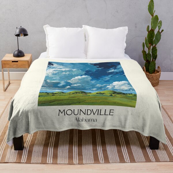 Item preview, Moundville Alabama Archaeological Park Art Print designed and sold by TuncGK.