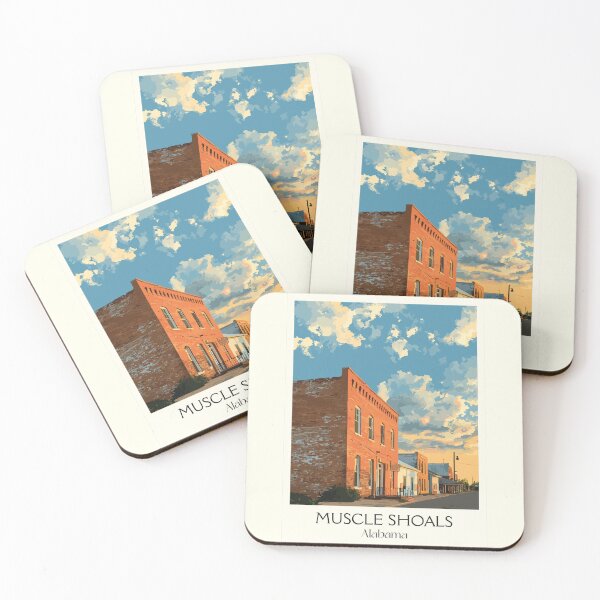 Item preview, Muscle Shoals Alabama Music History Art Print designed and sold by TuncGK.