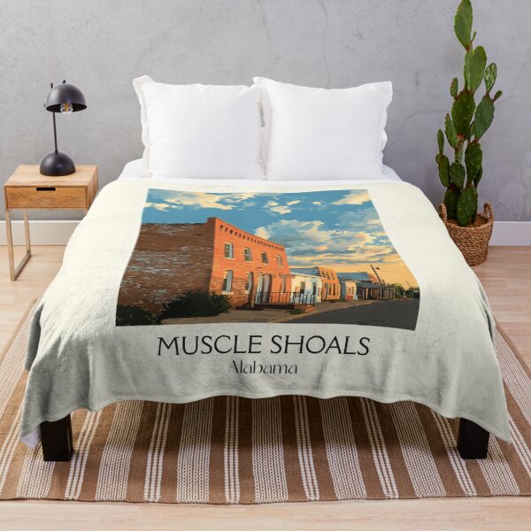 Item preview, Muscle Shoals Alabama Music History Art Print designed and sold by TuncGK.