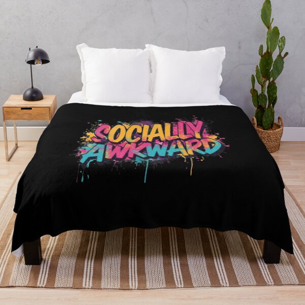 Item preview, Socially Awkward | Sarcastic Humor Design by Too Real Co designed and sold by TooRealCo.