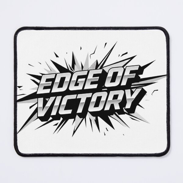 Item preview, Edge of Victory – Bold Streetwear & Gym Motivation Quote designed and sold by Happyfreedom.