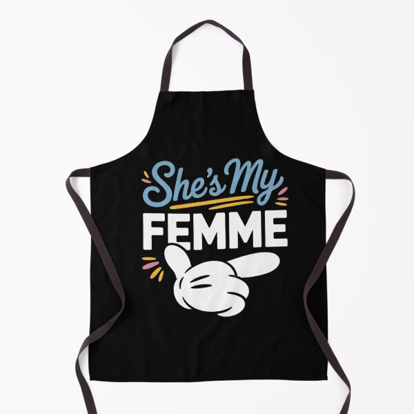 Item preview, She's My FEMME Lesbian Couple Matching Outfit designed and sold by BeetleMalon.