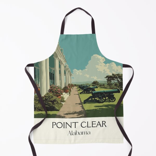 Item preview, Point Clear Alabama Grand Hotel Art Print designed and sold by TuncGK.