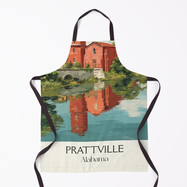 Item preview, Prattville Alabama Historic Mill Art Print designed and sold by TuncGK.