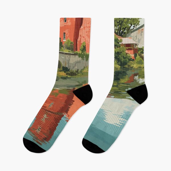 Item preview, Prattville Alabama Historic Mill Art Print designed and sold by TuncGK.