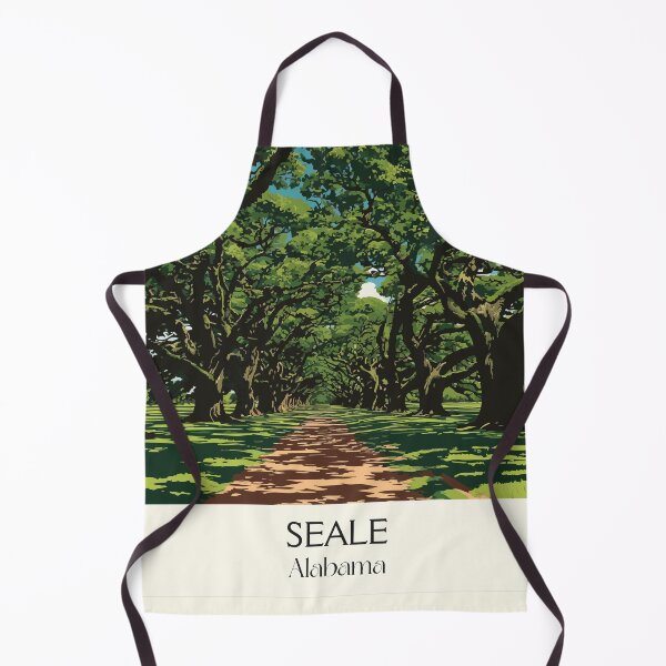 Item preview, Seale Alabama Avenue of Oaks Art Print designed and sold by TuncGK.
