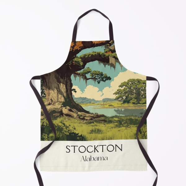Item preview, Stockton Alabama Ancient Oak Tree Art Print designed and sold by TuncGK.
