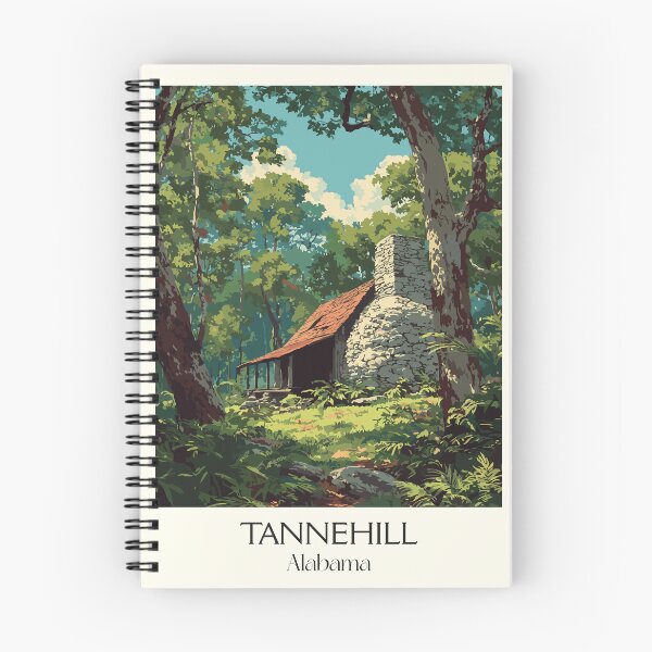Item preview, Tannehill Alabama Historic Furnace Art Print designed and sold by TuncGK.
