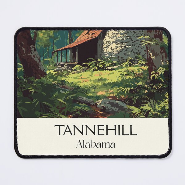 Item preview, Tannehill Alabama Historic Furnace Art Print designed and sold by TuncGK.