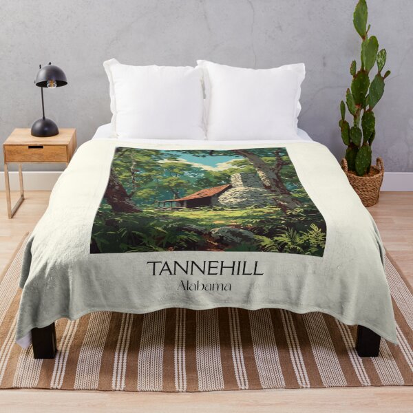 Item preview, Tannehill Alabama Historic Furnace Art Print designed and sold by TuncGK.