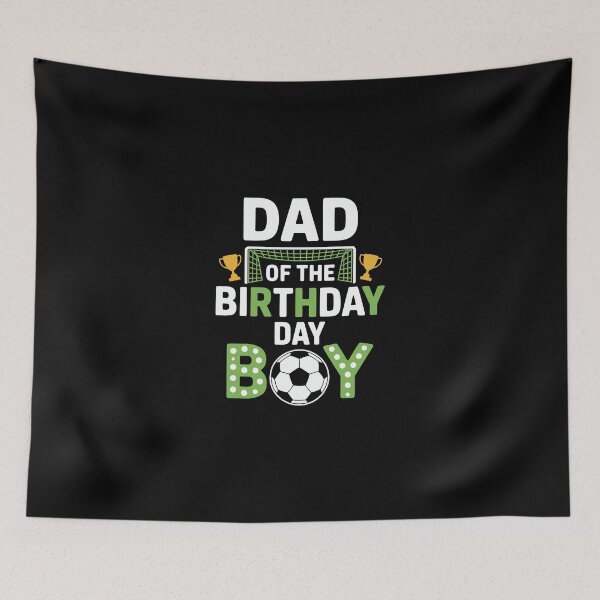 Item preview, Dad of the Birthday Boy Soccer designed and sold by jkrphoto.